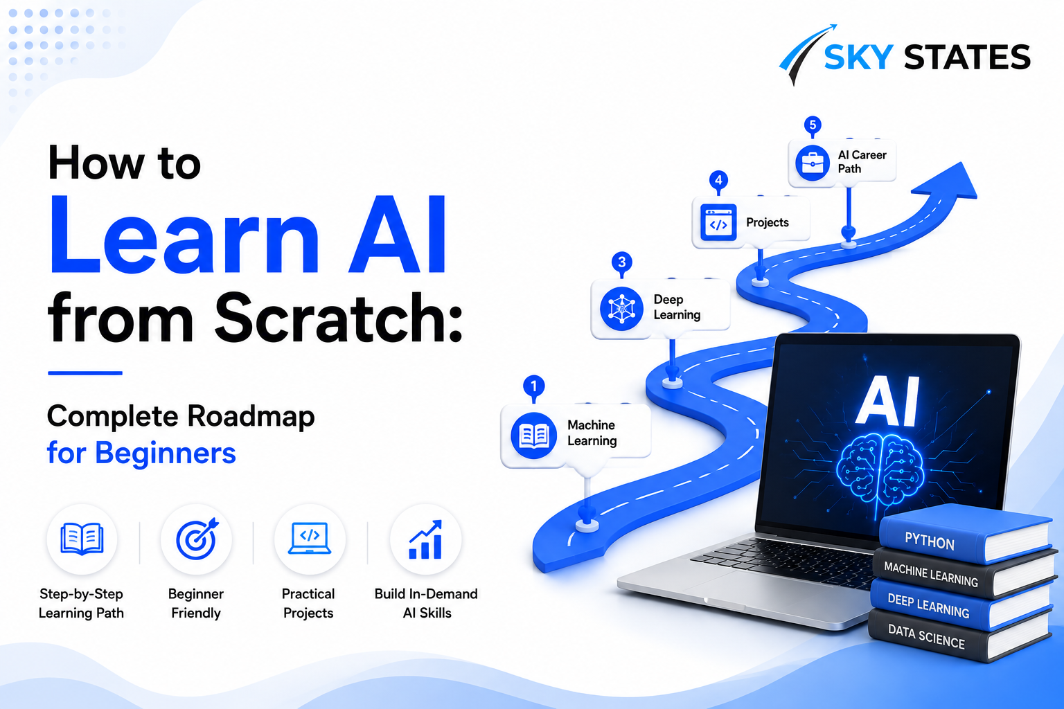 How to Learn AI from Scratch: Complete Roadmap for Beginners